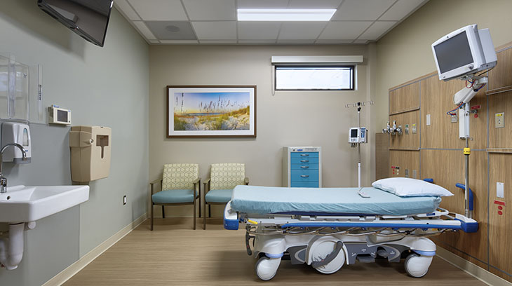 Outpatient preoperative room